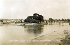 Chiswick Strand on the Green,river view